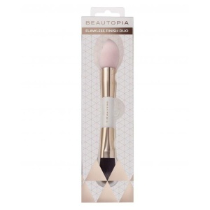 Beautopia Flawless Finish Duo (σφουγγαράκι/blender/ πινέλο)