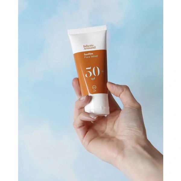 Αντιηλιακό προσώπου SunFilm Face Velvet SPF50