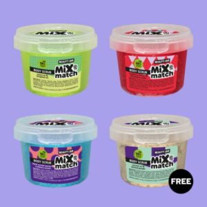 Beauty Jar 3+1 “Mix & Match” Scrub set #2