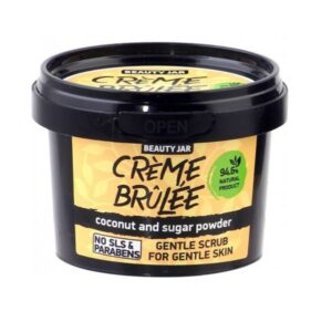 Beauty Jar “CRÈME BRÛLÉE” Απαλό scrub για ευαίσθητες επιδερμίδες