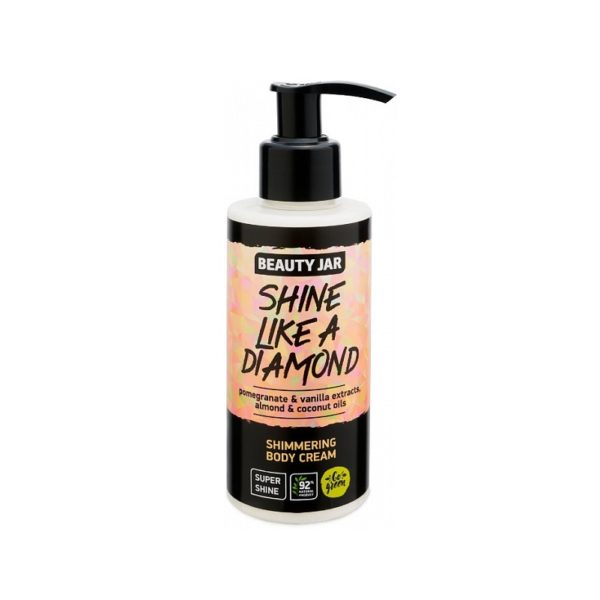 Beauty Jar “SHINE LIKE A DIAMOND” Κρέμα σώματος με shimmer