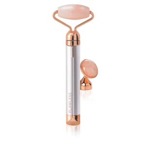 ρόλερ χαλαζία Flawless Finishing Touch Micro Vibrating Roller Προσώπου από Ροζ Χαλαζία για Αντιγήρανση