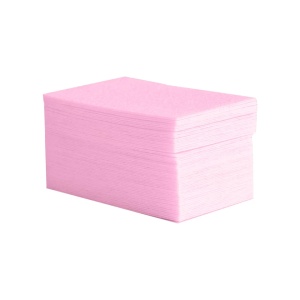 Πετσετάκια Καθαρισμού Νυχιών (Κυτταρίνες) 1000 τεμ. Ροζ