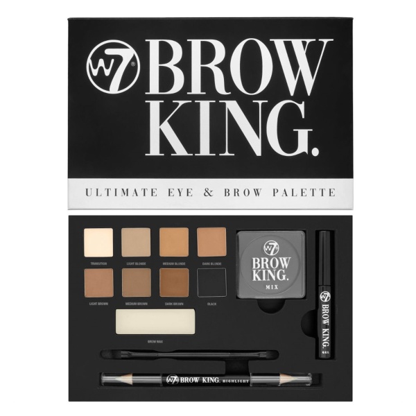 W7 brow king ultimate eye & brow palette 10gr - Image 3