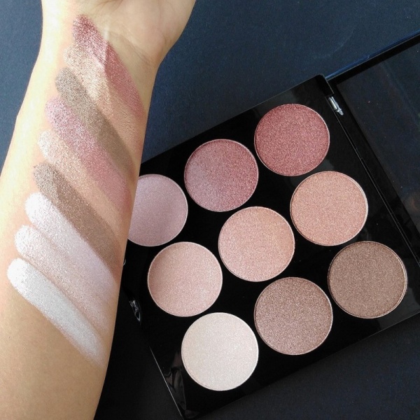 mua gradient light palette bronzed delights 2