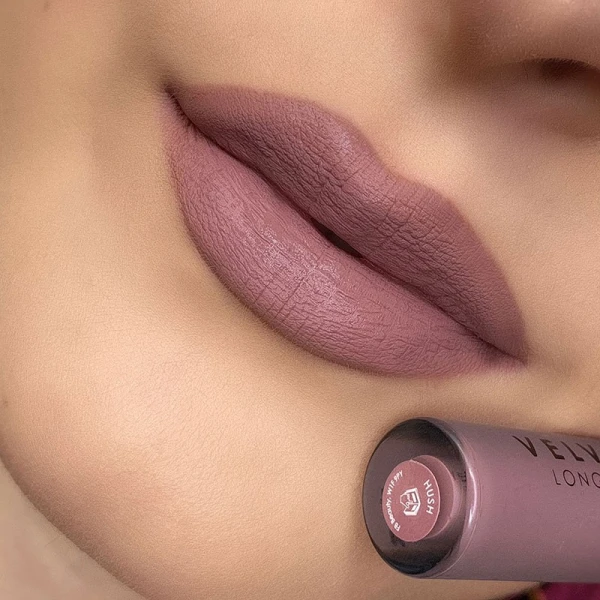 Mua velvet matte long-wear liquid lip Hush - Image 4