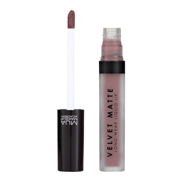 mua velvet matte long wear liquid lip hush 2