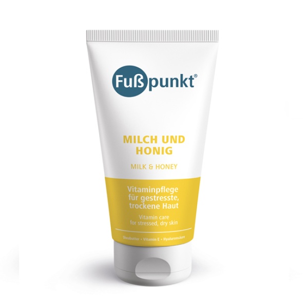 Fusspunkt Milk & Honey  Κρέμα για Ξηρό και Λεπτό Δέρμα 150ml