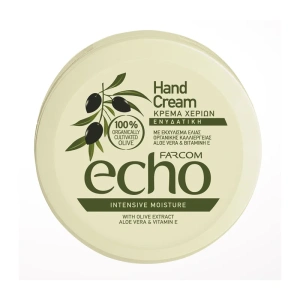 Farcom Echo Organic Olive Extract Ενυδατική Κρέμα Χεριών 200ml