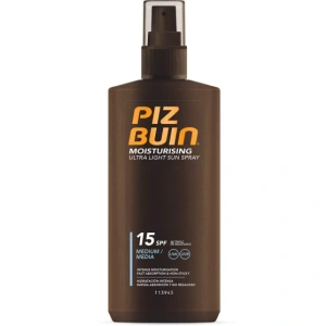 Piz Buin Moisturizing Ultra Light Sun SPF15 Αντηλιακό Spray Σώματος 200ml