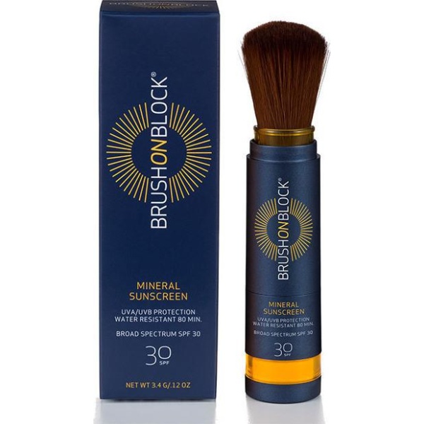 Brush On Block Mineral Sunscreen Αντηλιακή Πούδρα Προσώπου SPF30 Translucent 3.4gr