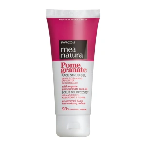 Farcom Mea Natura Scrub Προσώπου σε Gel Pomegranate 100ml