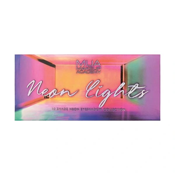 MUA Neon Lights Παλέτα με Σκιές Ματιών σε Στερεή Μορφή Πολύχρωμη 11gr κλειστό