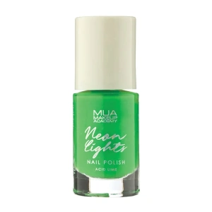 MUA Neon Nail Gloss Βερνίκι Νυχιών Μακράς Διαρκείας Acid Lime 8ml