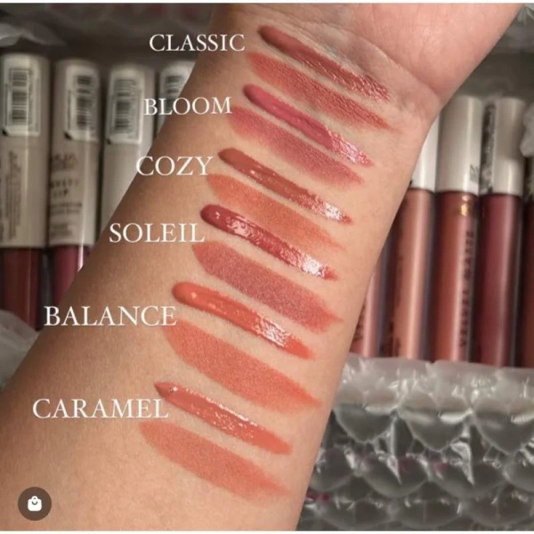 mua lipstick gloss duo nude edition