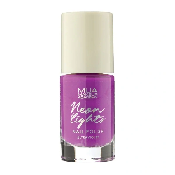 MUA Neon Polish Gloss Βερνίκι Νυχιών Μακράς Διαρκείας Ultraviolet 8ml