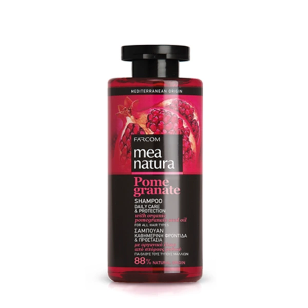 Farcom MEA NATURA Pomegranate Σαμπουάν Καθημερινή Φροντίδα & Προστασία