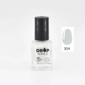 Drop cosmetics Βερνίκι Νυχιών 60'' No304 (Pearl White)