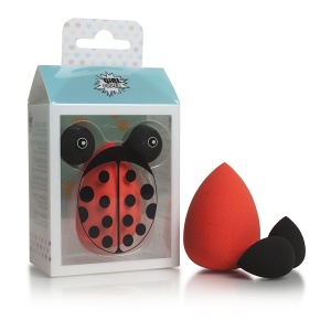 POKHARA COSMETIC PUFF-LADYBUG