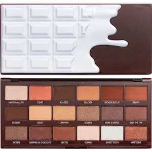Revolution Beauty I Heart Chocolate Παλέτα με Σκιές Ματιών σε Στερεή Μορφή Smores Chocolate 18gr