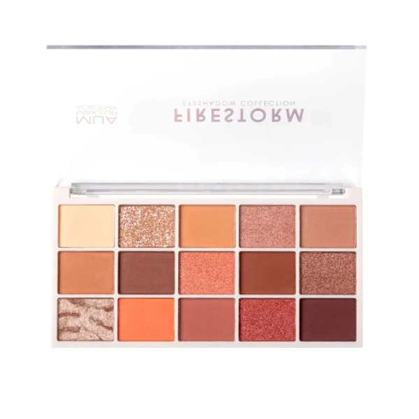 MUA 15 Shade Eye Palette Firestorm - Image 2