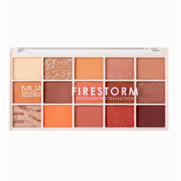 MUA 15 Shade Eye Palette Firestorm