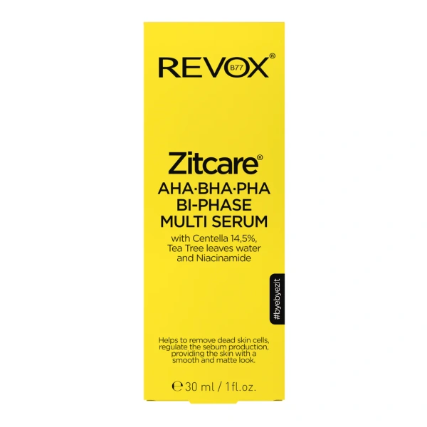 Revox Zitcare AHA BHA PHA Bi Phase Multi Serum 3