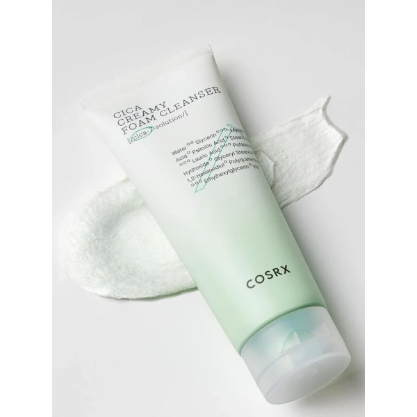 pure fit cica creamy foam cleanser cosrx official