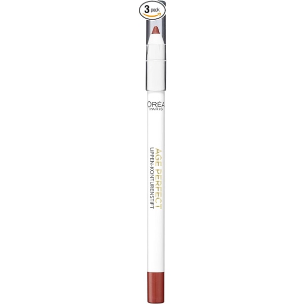 L'Oréal Paris Age Perfect Lip Contour Pencil Pearl Brick Coral Red