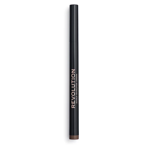 Makeup Revolution, Eye Micro Brow Pen, Contour, Eyebrow Cream Pencil, Medium, 1 ml