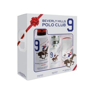 Beverly Hills Polo Club Sport No.9 Gift Set Mens