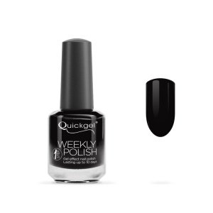 Quickgel No 83 - Black Βερνίκι 15 ml - Weekly polish