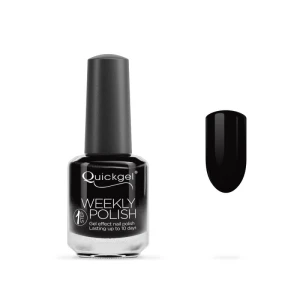 Quickgel No 83 - Black Βερνίκι 15 ml - Weekly polish