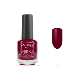Quickgel No 863 - Mahogany Βερνίκι 15 ml - Weekly polish
