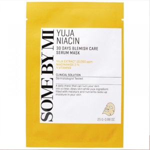 Some By Mi Yuja Niacin Blemish Serum Mask 25g