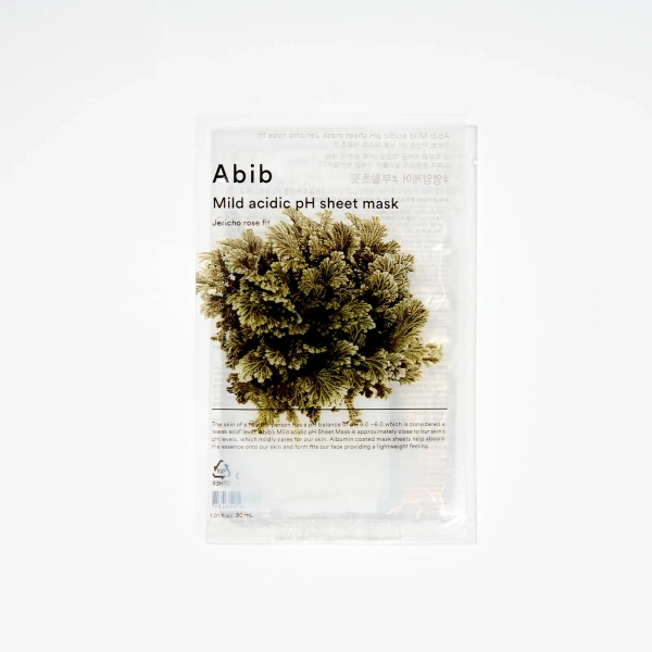 Abib Mild Acidic pH Sheet Mask Jericho Rose Fit