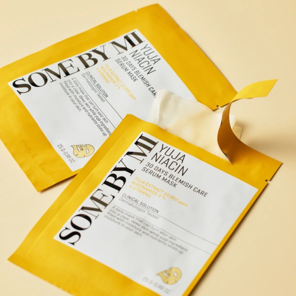 Some By Mi Yuja Niacin Blemish Serum Mask 25g - Image 2