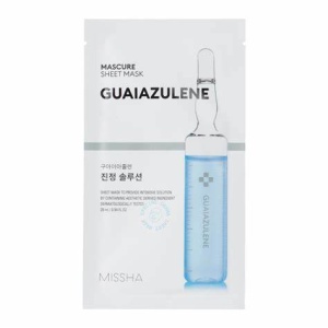 Missha Mascure Guaiazulene Sheet Mask 28ml