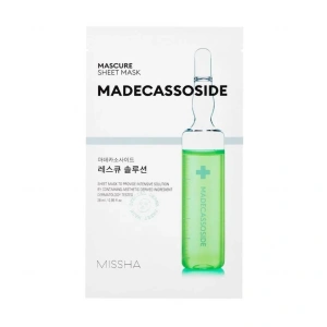 Missha Mascure Rescue Solution Sheet Mask Madecassoside