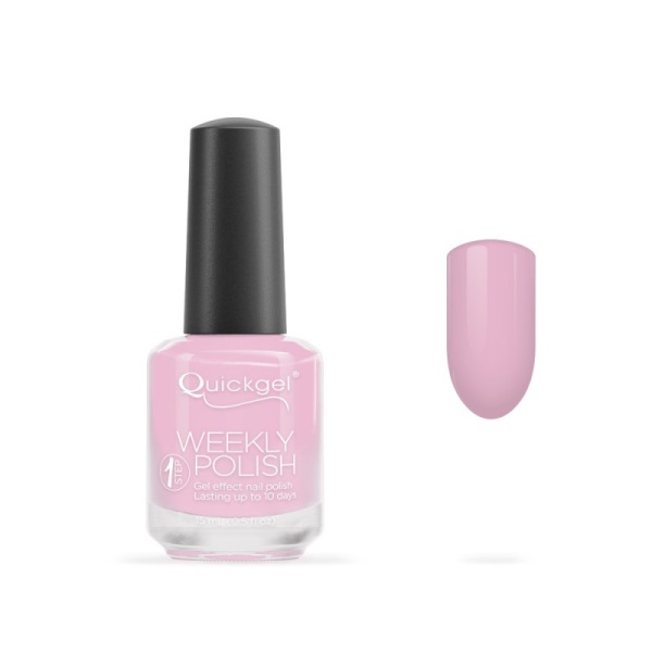 Quickgel No PINK FRENCH - Βερνίκι 15 ml - Weekly polish