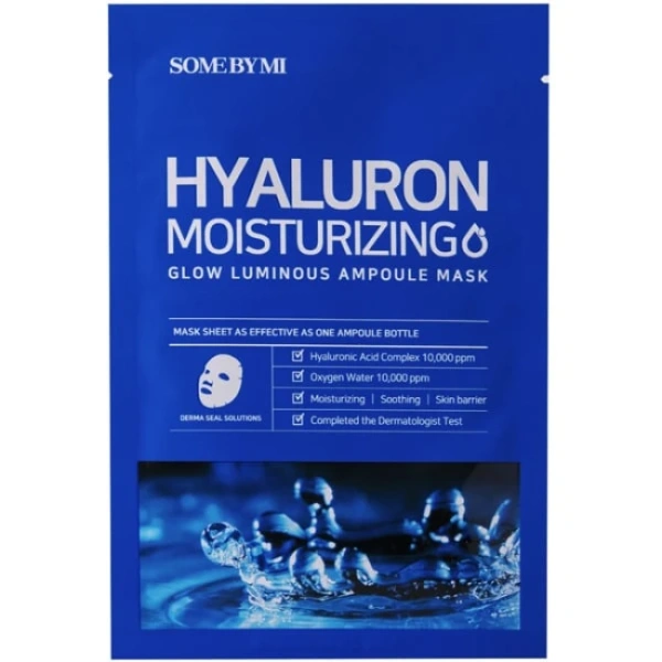 Some By Mi Hyaluron Moisturizing Glow Luminous Ampoule Mask 25g
