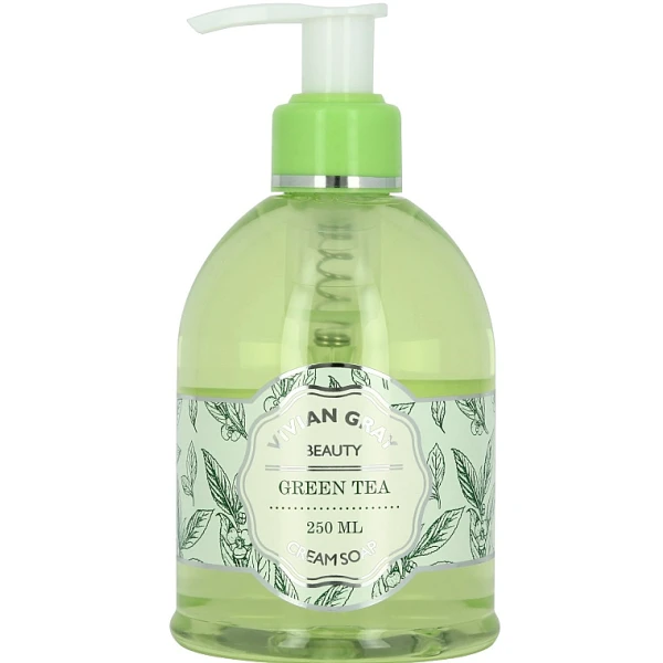 Vivian Gray Naturals Cream Soap Green Tea 250ml