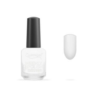 Quickgel No WHITE - Βερνίκι 15 ml - Weekly polish