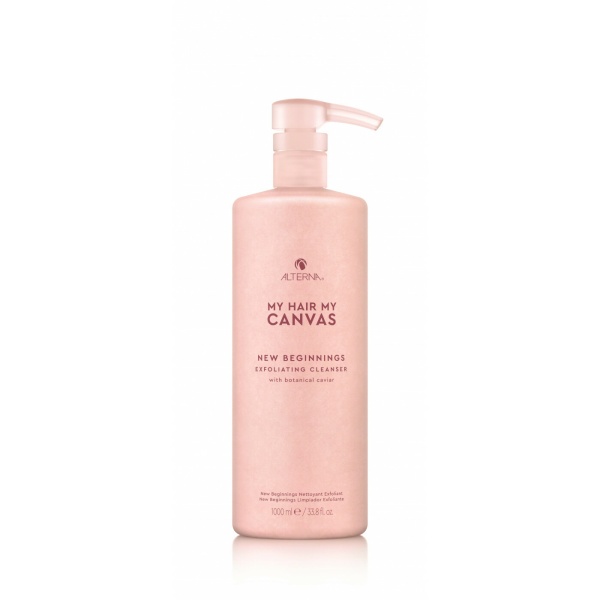 Alterna, My Hair.My Canvas. New Beginnings, Vegan Botanical Caviar, Hair Shampoo, For Exfoliation, 1000 ml