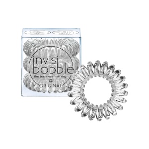 Set Trio, InvisiBobble, Original, Hair Band, Crystal Clear, 3 pcs
