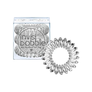 Set Trio, InvisiBobble, Original, Hair Band, Crystal Clear, 3 pcs