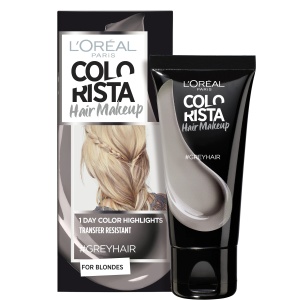 L'Oreal Paris, Colorista Hair Makeup, Semi-Permanent Hair Dye,  #GREYHAIR, 30 ml