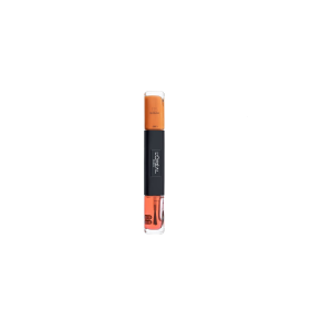 L'Oreal Paris, Infallible, Gel-Effect, Nail Polish 2-In-1, 135, Go-Orange, 2 x, 5 ml
