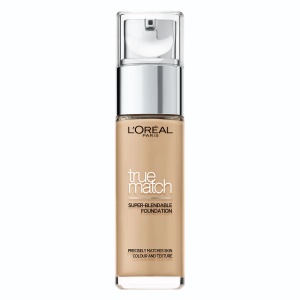 L'Oreal Paris, True Match Super Blendable, Liquid Foundation, D4-W4, Golden Natural, 30 ml