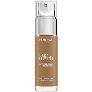 L'Oreal Paris, True Match, Natural Finish, Liquid Foundation, 8.5 DW, Toffee Caramel, SPF 17, 30 ml